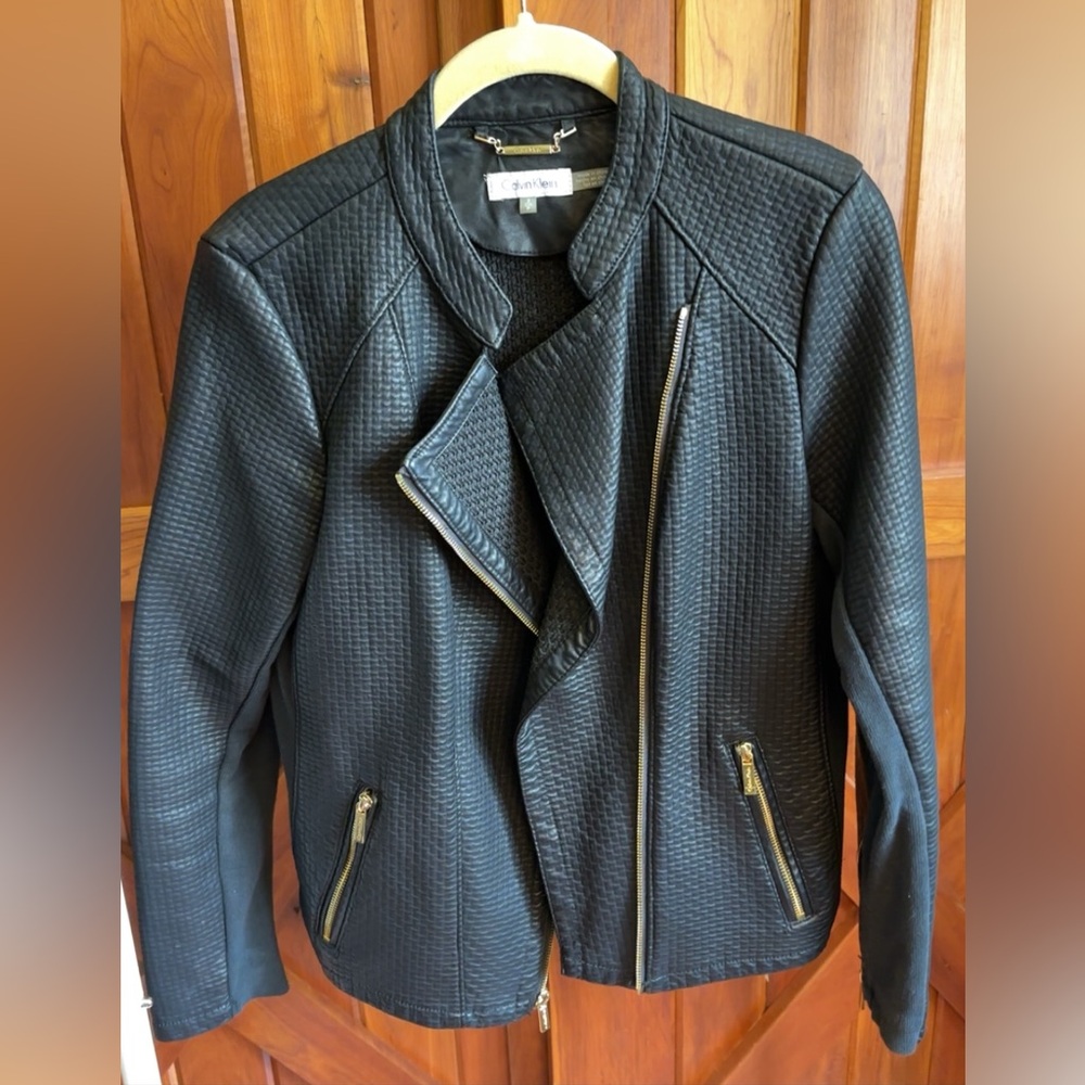 Calvin Klein Small Leather Jacket